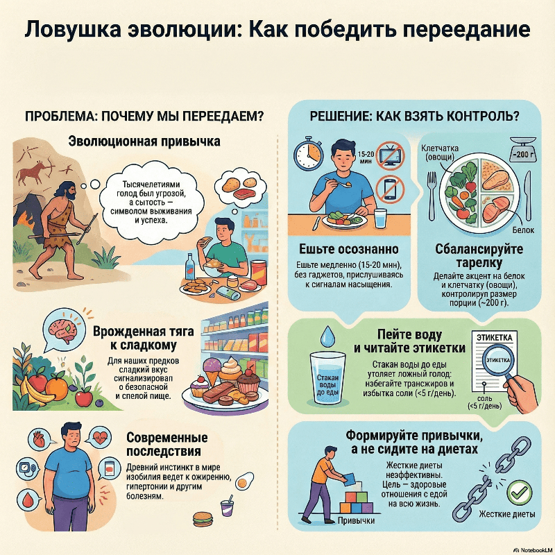 Почему мы переедаем?